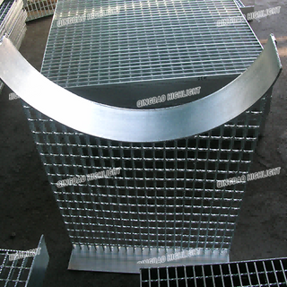 Rejilla de acero irregular